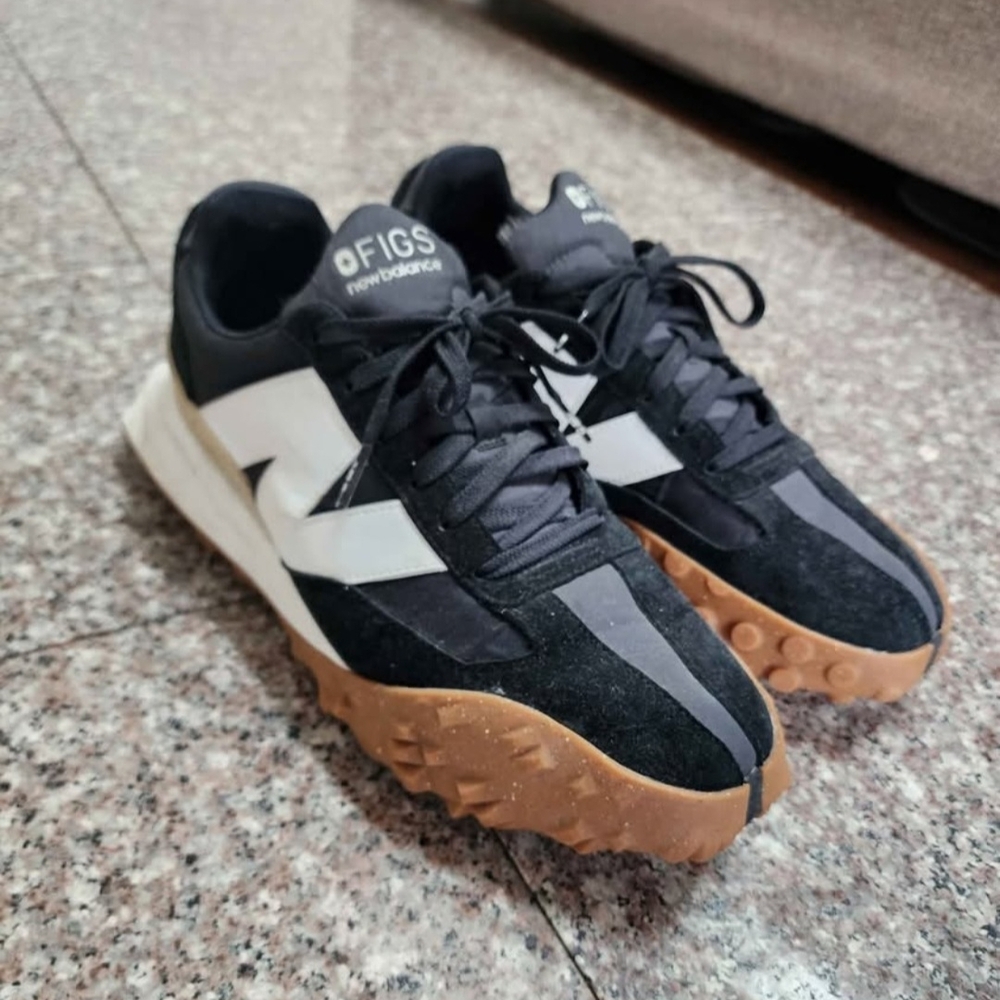 Figs Men's Sneakers in Black, White, and Tan